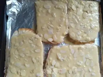 Make Almond toast step 5
