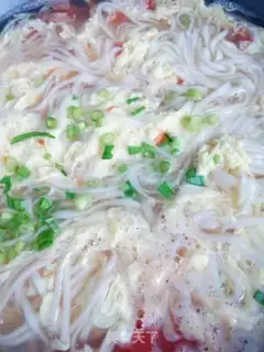 Make Tomato egg noodles step 11