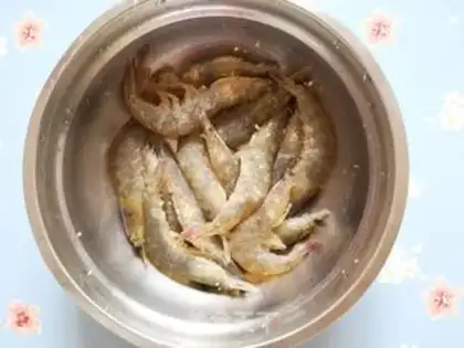 Make Shrimp burning step 1