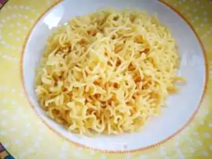 Make Cinnamon noodles step 2