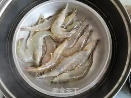 Make Shrimp burning step 2