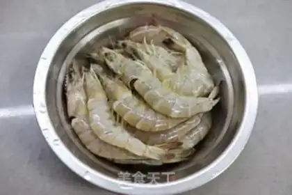 Make A big shrimp fan step 2