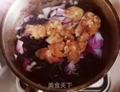 Make Sour chicken step 1