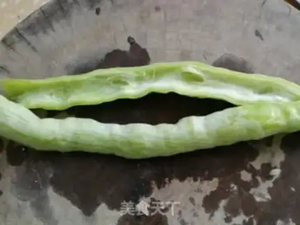Make Snake beans, duck eggs step 0