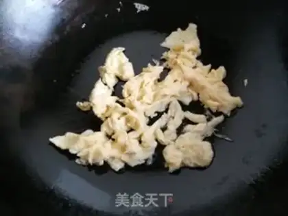 Make Snake beans, duck eggs step 3