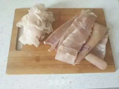 Make Pippi meat skin step 2