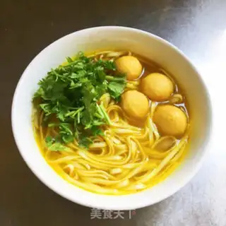 Make Curry noodles step 4