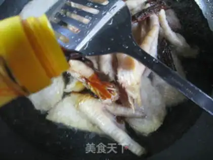 Make Fresh chicken roast chicken claws step 5