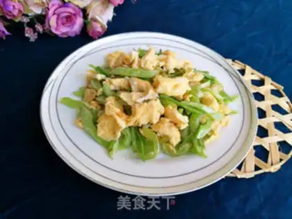 Make Snake beans, duck eggs step 6