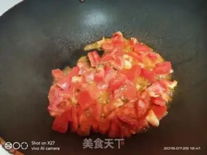 Make Shrimp noodles step 1