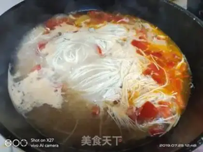 Make Shrimp noodles step 2