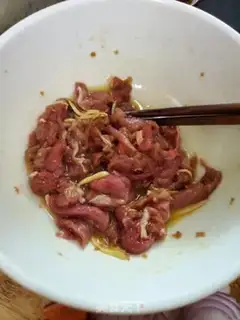 Make Sand and tea beef step 0