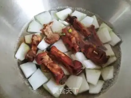 Make Pork bouquet soup step 4