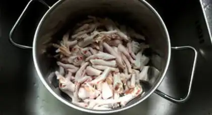 Make The lemon chicken claws step 0