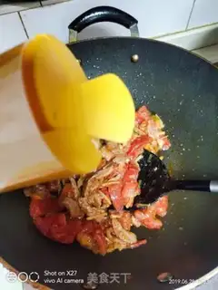 Make Beef fried tomatoes step 4