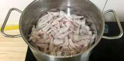 Make The lemon chicken claws step 1