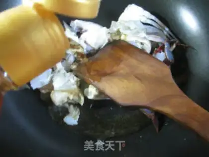 Make Crab melon soup step 2