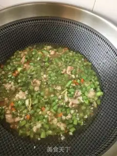 Make Bean meat sprouts across the water step 8