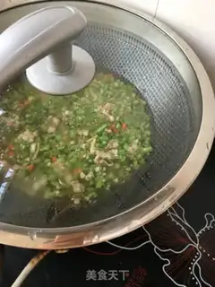 Make Bean meat sprouts across the water step 9