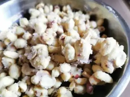 Make Scramble peanuts step 3