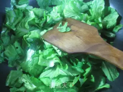 Make Sakura tofu, a cabbage fan step 2