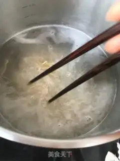 Make Bean meat sprouts across the water step 13