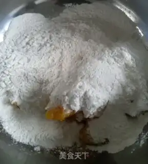 Make Pumpkin pearls step 1
