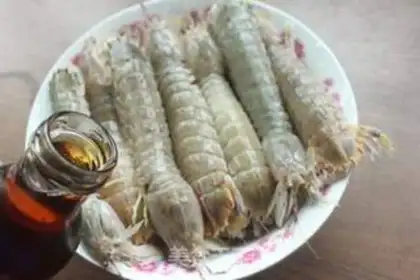 Make Shrimp in the steam step 2