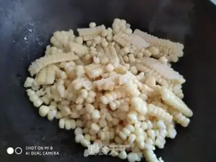 Make Fry corn step 3