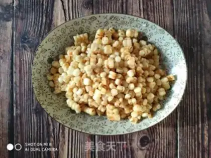 Make Fry corn step 5