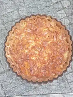 Make Caramel almond chocolate pie step 18