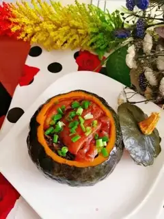 Make Pumpkin with meat step 14