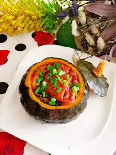 Make Pumpkin with meat step 15