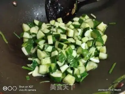 Make Curry beef fried rice step 7