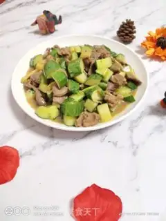 Make Cucumber cucumber beef step 6