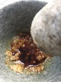 Make Garlic orchids step 9