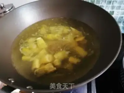 Make Chicken-breathed twig soup step 3