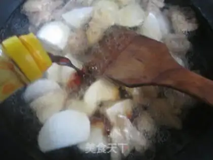 Make Potato chicken step 6