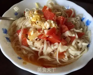 Make Tomato eggs for noodles step 11