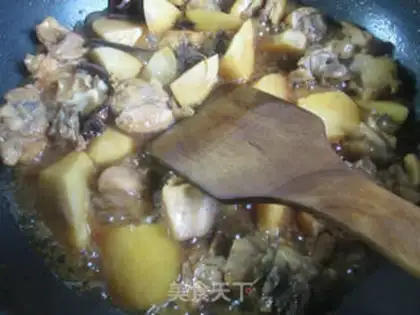 Make Potato chicken step 10