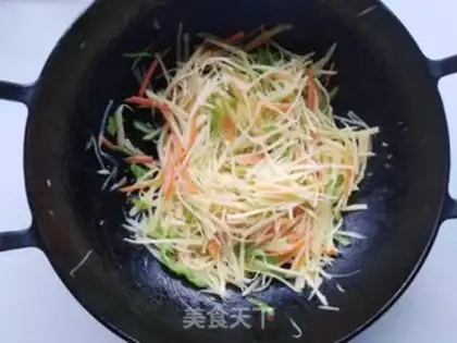 Make Three cold noodles step 9