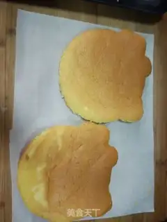 Make Butterfly butter, fruit cake step 15