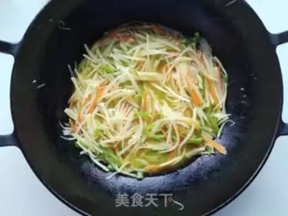 Make Three cold noodles step 10