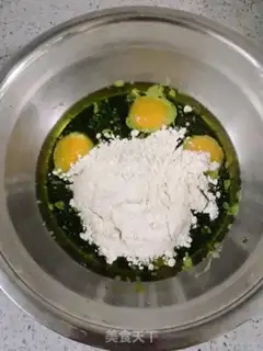 Make Squid cake step 3