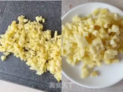 Make Sweet pineapple pie step 1