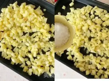 Make Sweet pineapple pie step 2
