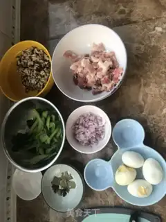 Make Secret halogen rice step 0