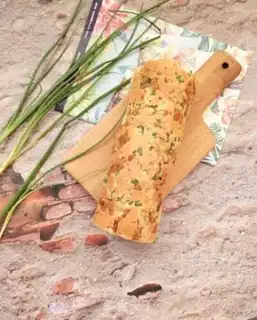 Make Meat pine rolls step 10