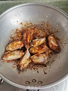 Make Red chicken wings step 6