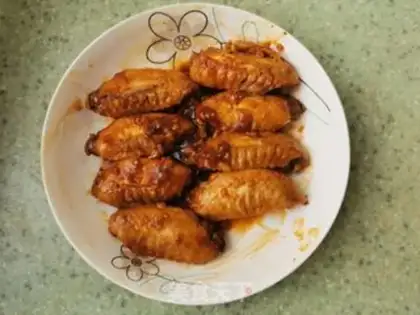 Make Red chicken wings step 8